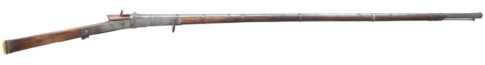 OTTOMAN STYLE TINDERLOCK MUSKET.