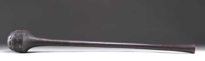 EARLY FIJIAN WAR CLUB OR MAUL.
