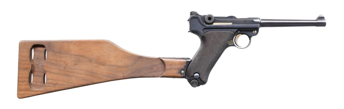 KIEL DOCKYARD MARKED DWM MODEL 1908 NAVY LUGER