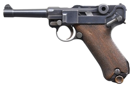 DWM MODEL 1923 COMMERCIAL "SAFE & LOADED" LUGER