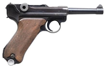 PRE-WAR MAUSER "S/42" CODE "1937" DATE P.08 LUGER