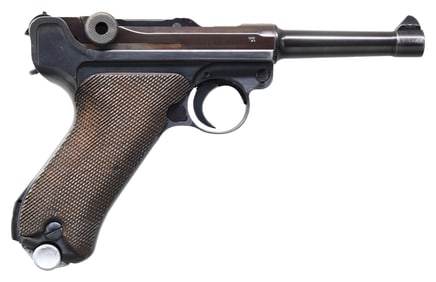 "EAGLE/L" POLICE MARKED MAUSER BANNER P.08 LUGER