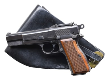 GERMAN OCCUPATION FN HIGH POWER SEMI-AUTOMATIC