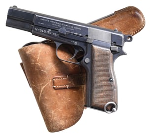 FN HIGH POWER PISTOL, DANISH CONTRACT, DOCUMENTED