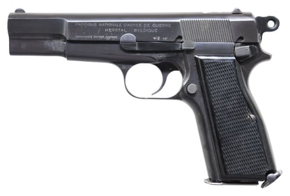 ELUSIVE & SELDOM ENCOUNTERED DUTCH CONTRACT FABRIQUE NATIONALE HIGH POWER "M.46" SEMI-AUTOMATIC PIST