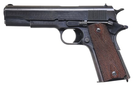 ASSEMBLED REMINGTON-UMC 1911 SEMI AUTO PISTOL.