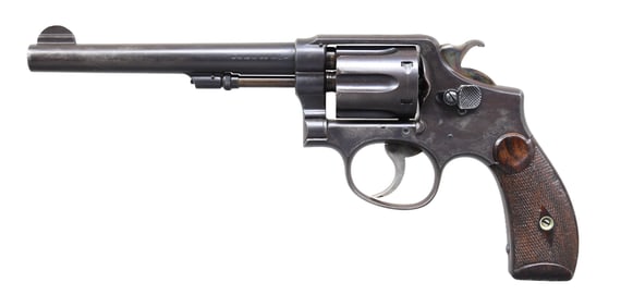 US NAVY MODEL 1902 SMITH & WESSON DA REVOLVER.