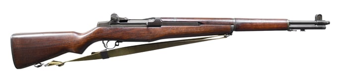 WWII US SPRINGFIELD M1 GARAND SEMI-AUTO MILITARY