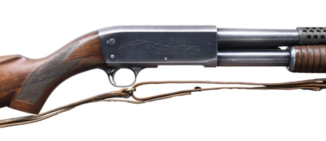 ITHACA 37 TRENCH STYLE CONVERSION PUMP SHOTGUN.