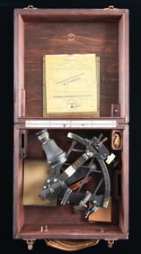 WWII GERMAN KRIEGSMARINE SEXTANT WITH ORIGINAL