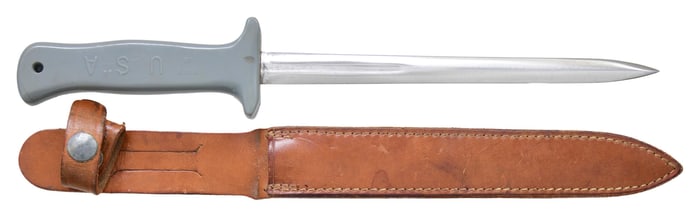 US WW2 ANDERSON STILETTO FIGHTING KNIFE.