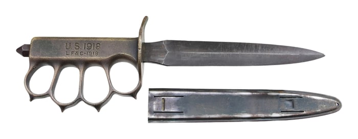 U.S. WORLD WAR I L.F. & C. 1918 MARK I KNUCKLE