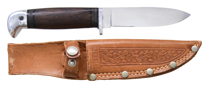 US WW2 WESTERN W-31 USMC PARACHUTIST KNIFE.
