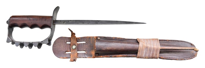 U.S. WORLD WAR I O.C.L. M1917 TRENCH KNUCKLE KNIFE