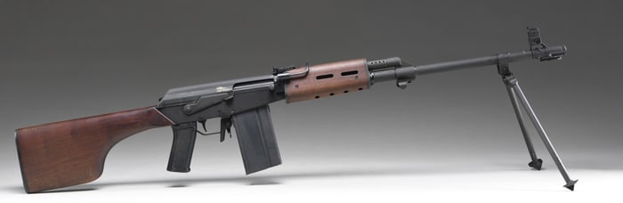 VALMET MODEL M78 SEMI AUTO RIFLE.