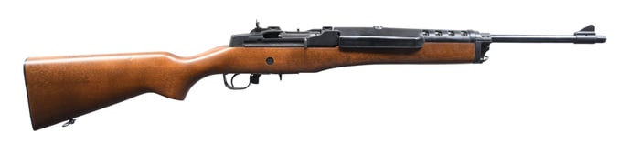 RARE RUGER 222 REM. MINI-14 SEMI-AUTO RANCH RIFLE.