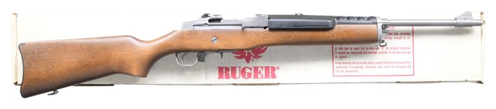 RARE 222 REM. RUGER STAINLESS MINI-14 SEMI-AUTO