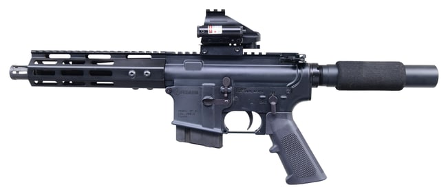 7.62x39MM FEDARM FP-15 PISTOL WITH 3 MAGS.