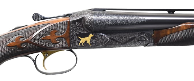 WINCHESTER MODEL 21 GRAND AMERICAN 3 BBL SET SXS