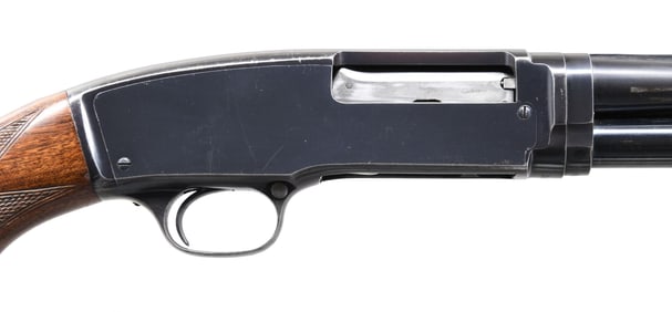 WINCHESTER MODEL 42 SKEET STYLE PUMP SHOTGUN.