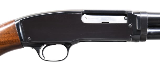 WINCHESTER MODEL 42 BOXED PUMP SHOTGUN.