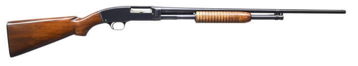 WINCHESTER MODEL 42 PUMP SHOTGUN.