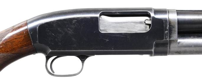 WINCHESTER MODEL 12 SKEET GRADE PUMP SHOTGUN.