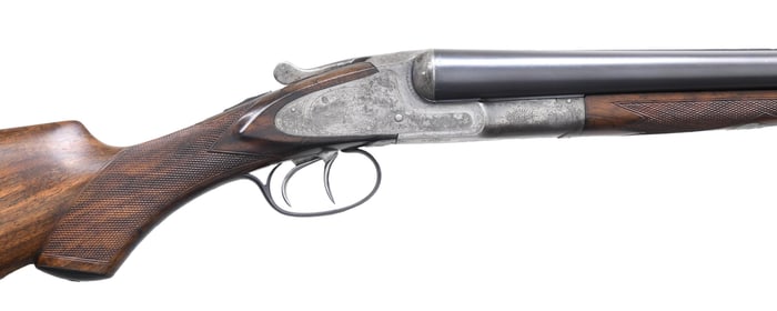 LC SMITH GRADE 3E 2 BARREL SET SXS SHOTGUN.