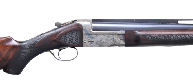 LC SMITH SPECIALTY GRADE SINGLE TRAP SHOTGUN.