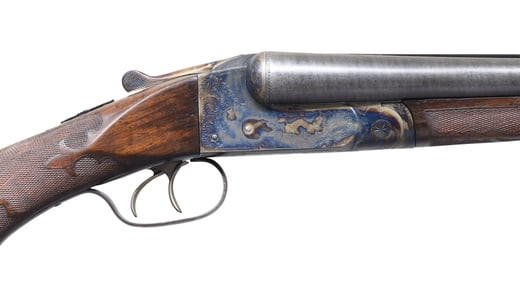 EARLY ITHACA GRADE 4E SXS SHOTGUN.