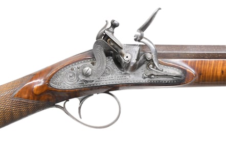 LOVELY LITTLE W. SMITH FLINTLOCK SINGLE FOWLER.