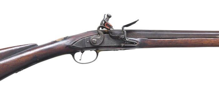 EXTRA LONG POMEROY FLINTLOCK MUSKET-FOWLER.