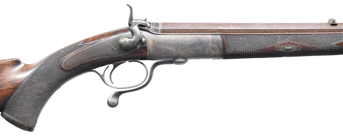 FINE ALEXANDER HENRY UNDERLEVER HAMMER SINGLE SHOT