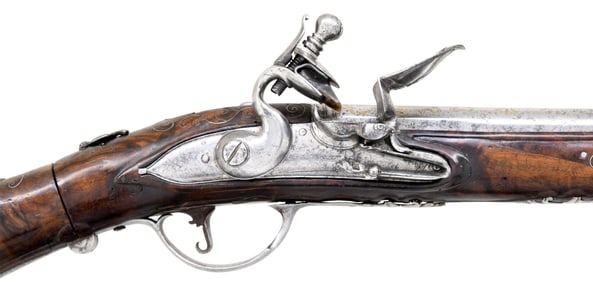 FLINTLOCK SMALL FOLDING BLUNDERBUSS BY PEITRO