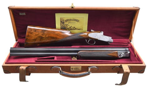 HANDSOME IVO FABBRI O/U GAME GUN WITH SUPERB GAME