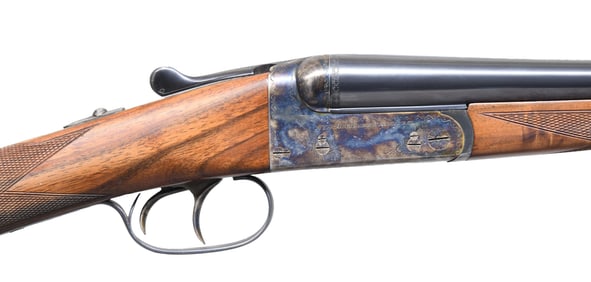 AGUIRRE & ARANZABAL MODEL 4-53 SXS SHOTGUN.