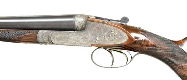A. FRANCOTTE MODEL DELUXE SIDELOCK EJECTOR SELF-