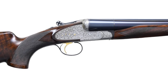 PEDERSOLI ENGRAVED BERETTA MODEL 451 EELL SXS
