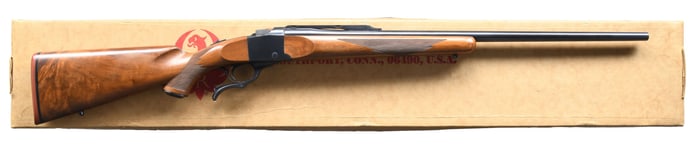 RUGER NO.1-B NON-PREFIX SINGLE SHOT RIFLE.