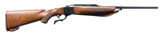 RUGER NO.1-S22L SINGLE SHOT RIFLE.