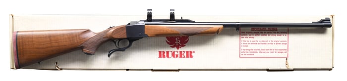 RUGER NO. 1-S SINGLE SHOT RIFLE.