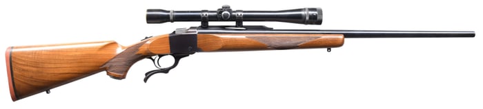 RUGER NO.1-B SINGLE SHOT RIFLE.