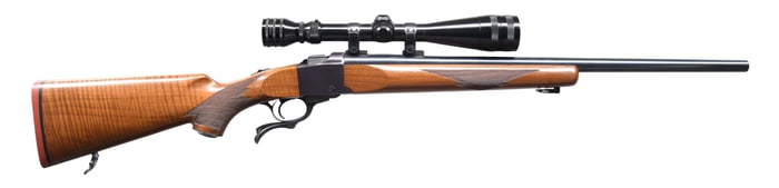 RUGER NO.1-V SINGLE SHOT RIFLE.