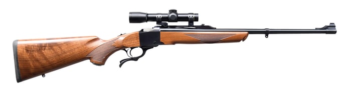 RUGER NO. 1-A LIGHT SPORTER SINGLE SHOT RIFLE.
