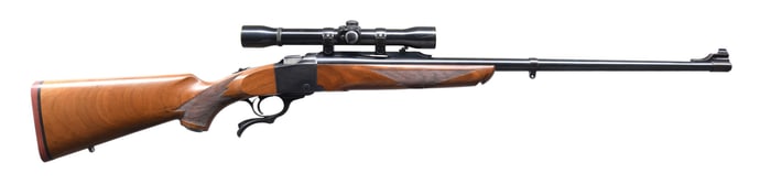 RUGER NO.1-S MEDIUM SPORTER SINGLE SHOT RIFLE.