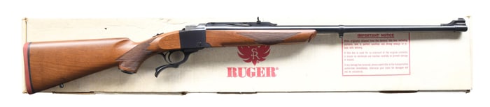 RUGER NO.1-S SINGLE SHOT RIFLE.