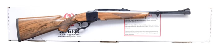 RUGER NO. 1-S MODEL 21313 SINGLE SHOT RIFLE WITH