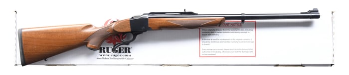 RUGER NO.1-H TROPICAL SINGLE SHOT RIFLE.