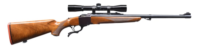 RUGER NO.1-S SINGLE SHOT RIFLE.