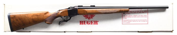 RUGER NO. 1-V VARMINT SINGLE SHOT RIFLE.